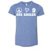 3413Y Youth Extra Soft Tri-blend Tee Thumbnail